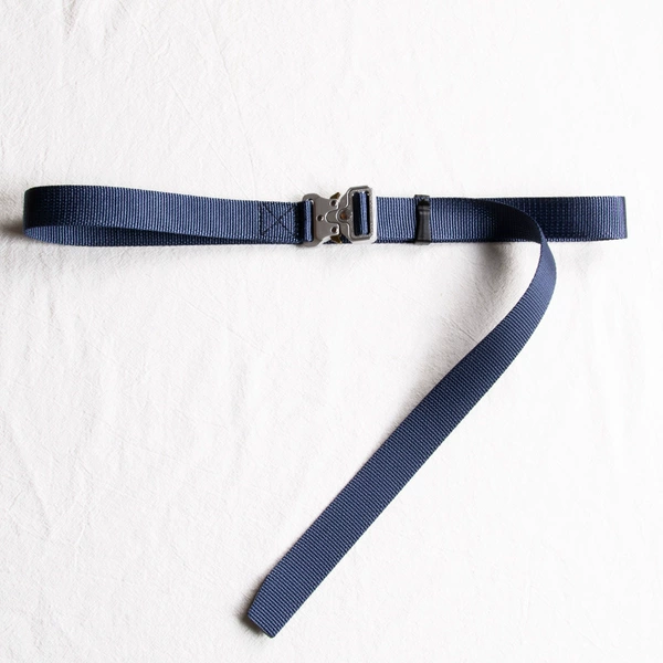 2.5cm Navy Blue [Silver Buckle]