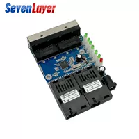 2 Light 4 Electric Mini Switch 100M Optical Witches Four Electric Power Model Optoelectronics Network PCBA