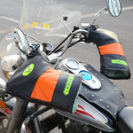 Электромобиль, руль, защищающие от холода уличные перчатки, зимний мотоцикл для велоспорта, защищающая от холода рукоятка