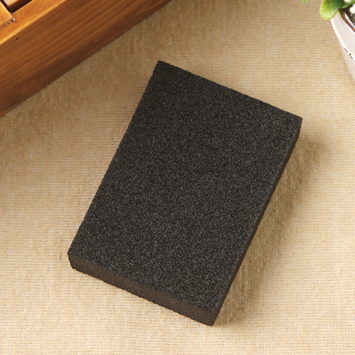 Emery 10*7*2.5 sand block, descaling and cleaning magic wipe, fine sand sponge wipe to remove burnt stains on the bottom of the pot