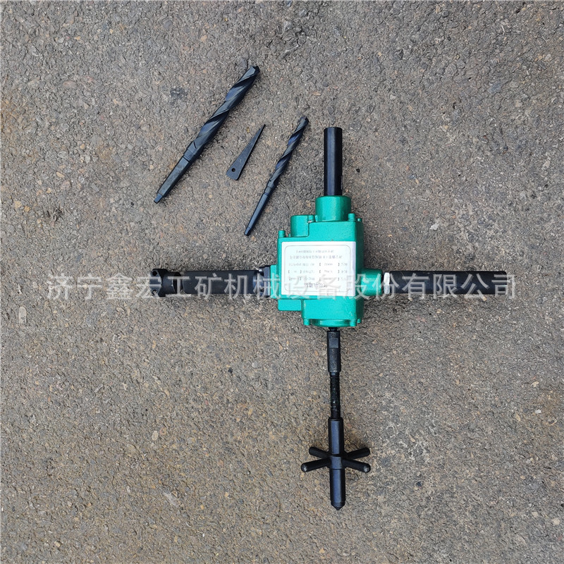 便携式煤矿轨道钻 ZK19井下轨道钻孔机 钢轨钻眼机