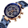 Waterproof swiss watch, sophisticated quartz high-end women's watch