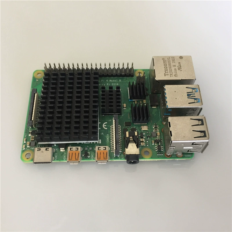 Raspberry Pi 4 поколения Raspberry Pi 4b охлаждающий плавник костюм Новинка