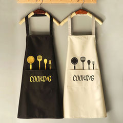 Factory direct sales apron Nordic style kitchen waterproof apron oil-proof smock advertising apron wholesale