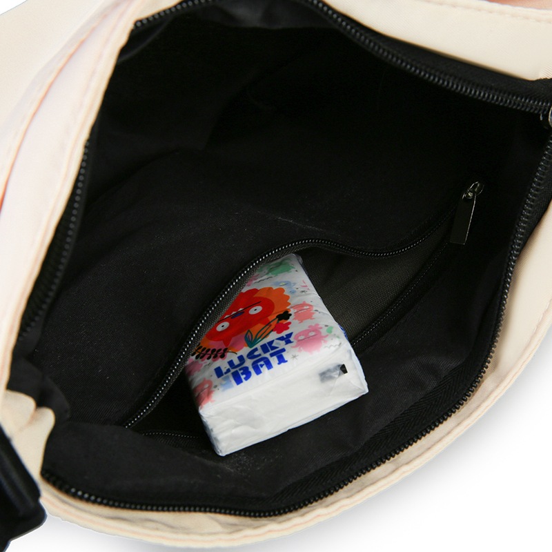 Bolsa pequeña bolsa de mensajero de las mujeres all-matching ins mini bolsa de tela de nylon impermeable bolso de hombro simple coreano UJIA misma bolsa de estilo