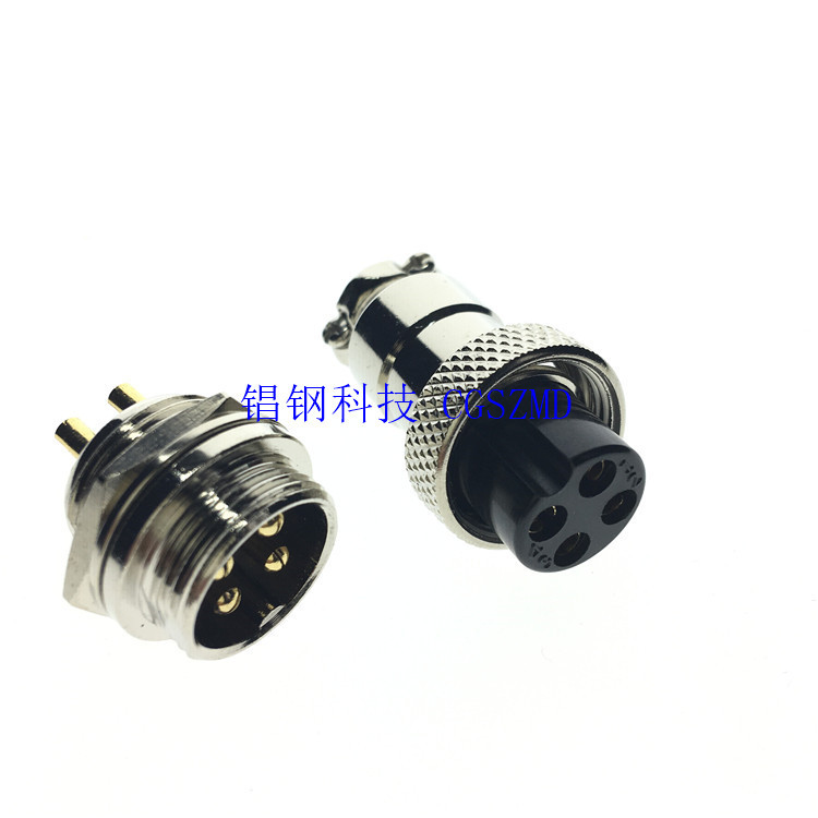 Aviation plug  GX16 M16 5о 6о 7о ��ǽʽ Connector ������