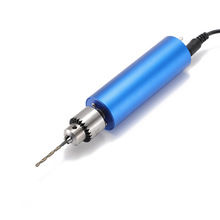 新款无级调速手持迷你金属小电磨 多功能蓝色打磨雕刻文玩小电钻