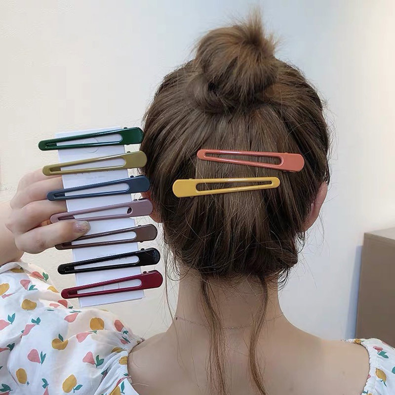 Colorful Hair Clips for Women, Side Bangs Hairpin, 2025 New Style Bobby Pin Hair Accessory