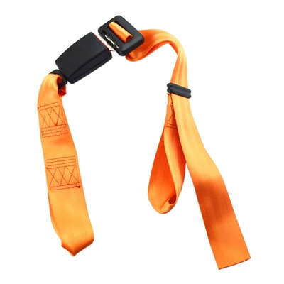 seat strap cycling belt baby – Car seat belt - installation-free-motorcycle-safety-belt-orange