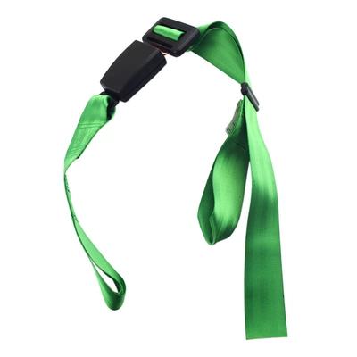anti-fall strap protection, Car seat belt - installation-free-motorcycle-safety-belt-green