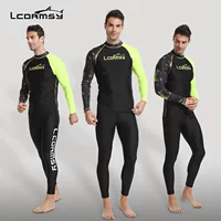 LCDRMSY/Новое подводное снаряжение Langchen для мужчин, длинные рукава, быстро сохнущие, пляжная одежда для плавания, медузы