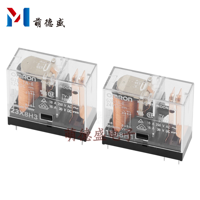 欧姆龙/Omron继电器G2R-1A-E- 12VDC 24VDC DC12V DC24V 16A 6脚
