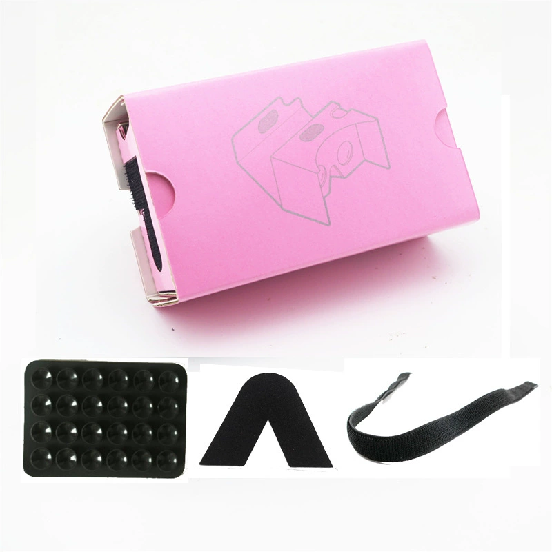 VR Cardboard Viewer New Valley 2nd Gen, 3D Virtual Reality, 3–7" Phones, Customizable