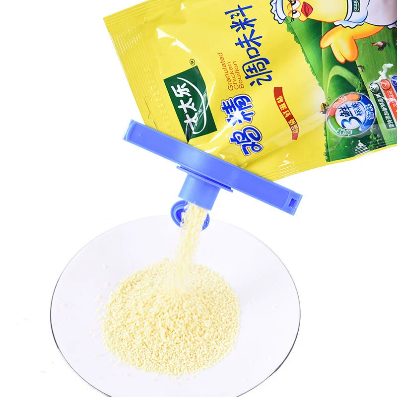 Зажим для герметизации пищевых продуктов, кухонный зажим для герметизации MSG, пластиковый влагостойкий зажим для закусок, мешок для приправ, розничная торговля