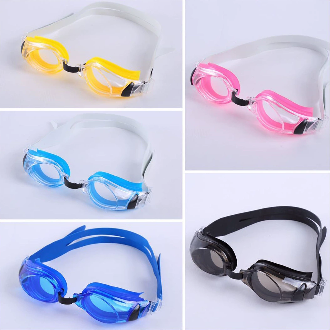 Фабрика спот для взрослых противотуманные плавательные очки силиконовые регулируемые плавательные очки в штучной упаковке высокого класса плавательные очки