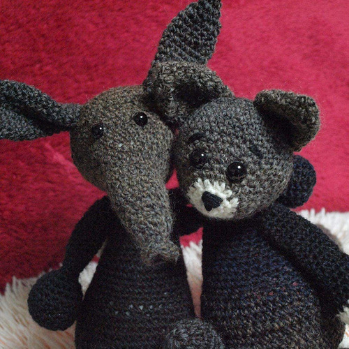 Doll semi-circle black eyes nose button doll rag doll animal eyeball diamond plush toy eye accessories