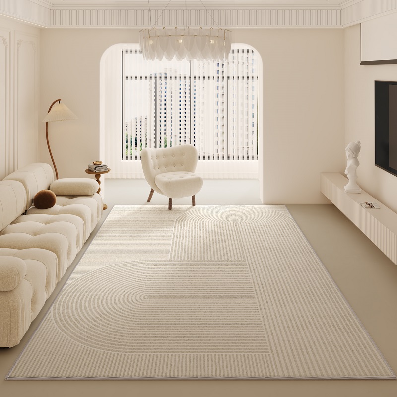 Cream carpet for home use, non-slip sofa for living room 2