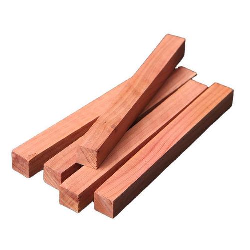 Cedar Wood Rods for Wardrobe (5-Pack) - Multi-Function Ant, Beetle, Mold, and Odor Prevention