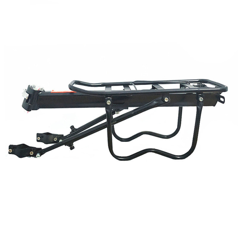 Estante de bicicleta percha estante de aleación de aluminio asiento de bicicleta de montaña scooter asiento trasero bicicleta de montaña estante trasero percha