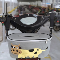 Baby carriage bag, electric bike, scooter, front storage basket, car baby storage bag, e-bike storage pouch, hanging bag
