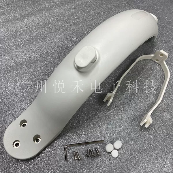 White fenders, tubing