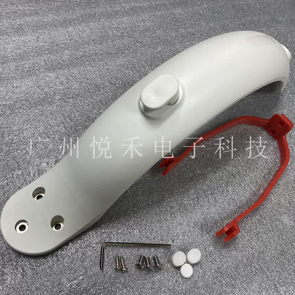 White fenders, tubing