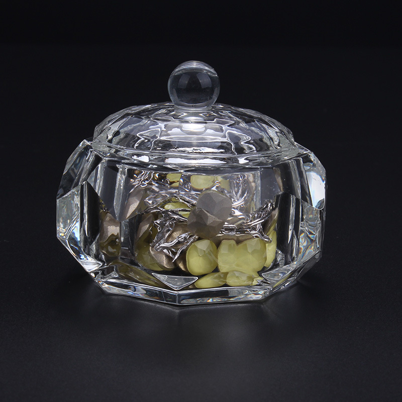 Cruz-frontera para el cristal de la taza de cristal en forma especial de cristal de la taza de cristal líquido especial taza octogonal