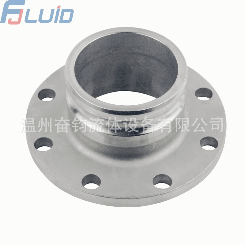 厂家不锈钢F型法兰快速接头 配套DC型接头