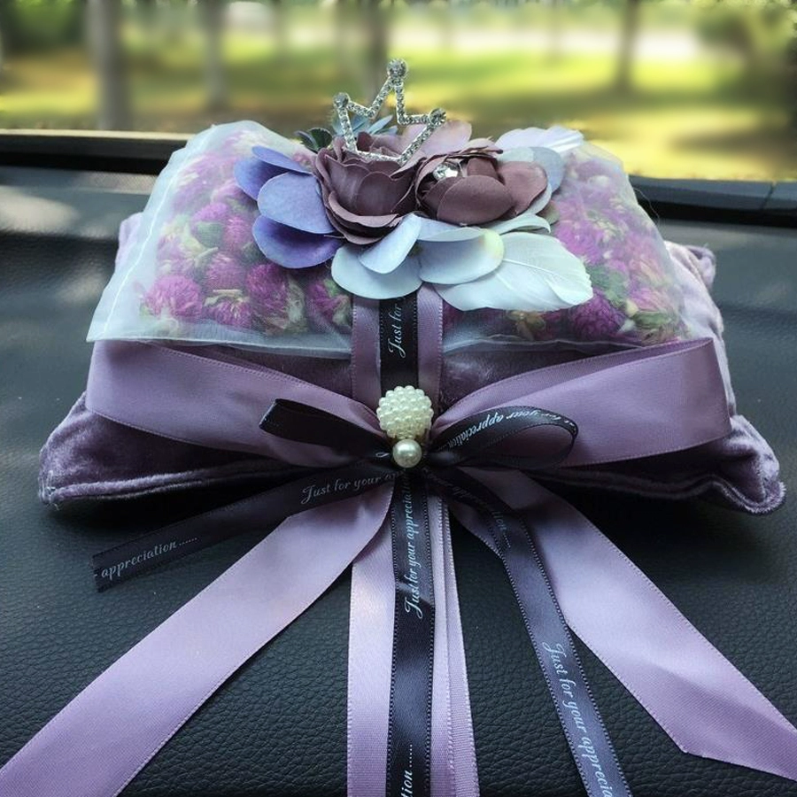 Автомобиль Ароматерапия Новый Автомобиль Саше Мешок Удаление Запах Саше Украшения Девушки Сушеные Цветы Украшения Автомобиля Бамбуковый Уголь Сумка Автомобиль