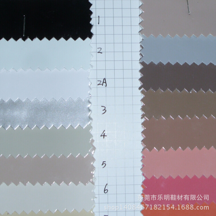 JP5002现货供应 纯色毛底0.8MM镜面PU