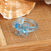 Children's ring, plastic fashionable resin, wholesale