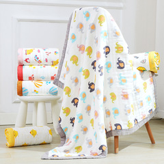 Thick Winter 10-Layer 110*110cm Gauze Bath Towel Cotton High-Density Baby Toddler Children's Blanket