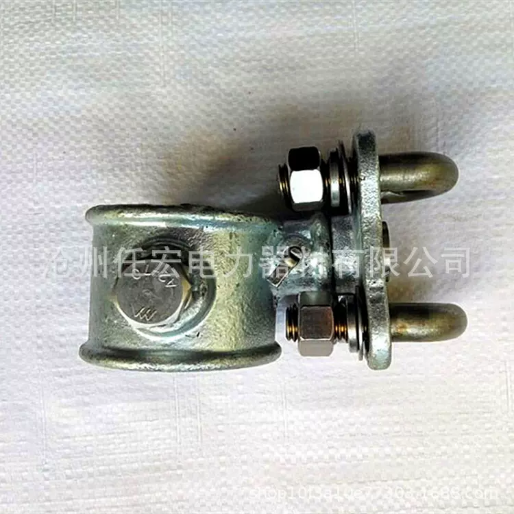 铁路接触网电力金具全套配件JL40-89锚支定位卡子铝合金定位线夹