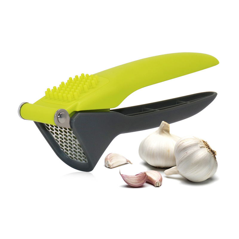 Wholesale manual squeezing garlic mash garlic press garlic stripper garlic press mixed color grinding garlic press kitchen garlic press