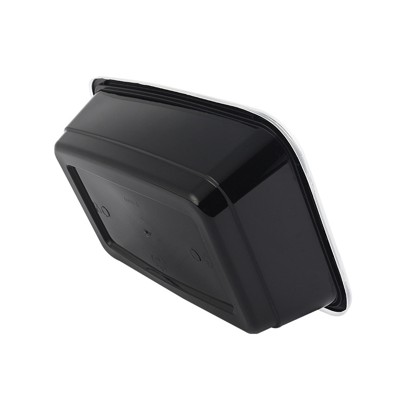 Rectangular pack, lunch box, American style, 1500 ml, increased thickness, wholesale