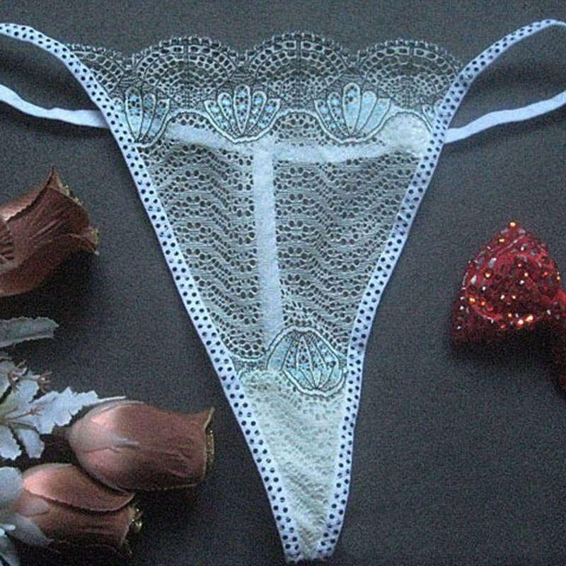 Сексуальное нижнее бельё Женское прозрачные штаны Sexy Perceptual T-образные штаны, индивидуальная упаковка D016