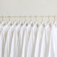 220g Heavy Cotton Long Sleeve t-Shirt Loose Solid Color Top White t-Shirt Base Shirt Thick Men's and Women's t-Shirts