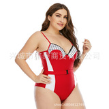 Купальник, 22 года, европейский стиль, большой размер