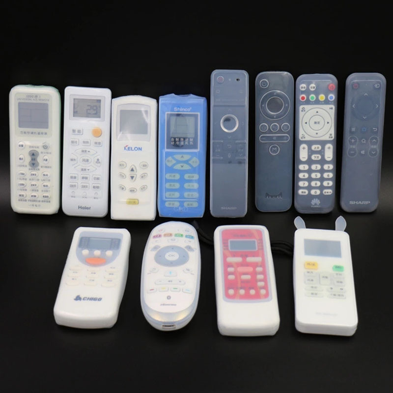 Tv and Air Conditioner Remote Control Cover, Silicone Protective Cover, Dust-Proof and Drop-Proof, High-Definition Transparent Set-Top Box Universal Model Tv and Air Conditioner Remote Control Cover, Silicone Protective Cover, Dust-Proof and Drop-Proof, High-Definition Transparent Set-Top Box Universal Model
