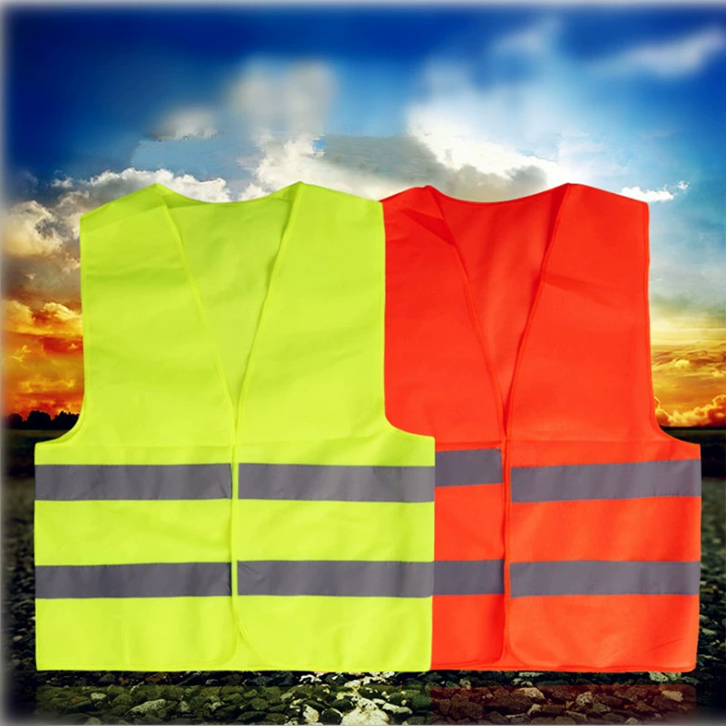 Светоотражающая одежда Безопасность дорожного движения Санитарные работники Ночная Светоотражающая куртка Автомобильная ежегодная инспекция Запасной светоотражающий жилет