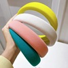 Sponge headband, fashionable hair accessory, European style, suitable for import, new collection, increased thickness, city style, wholesale