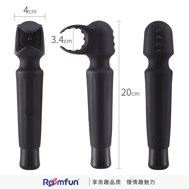 roomfun Wrench AV stick SM supplies male slave training male vibrator masturbation device electric swing silicone