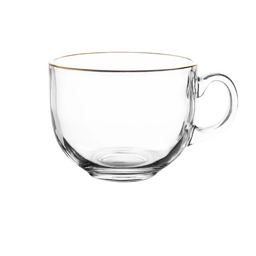 Household milk cup Internet celebrity breakfast cup oatmeal cup water cup tea cup glass small gift wholesale