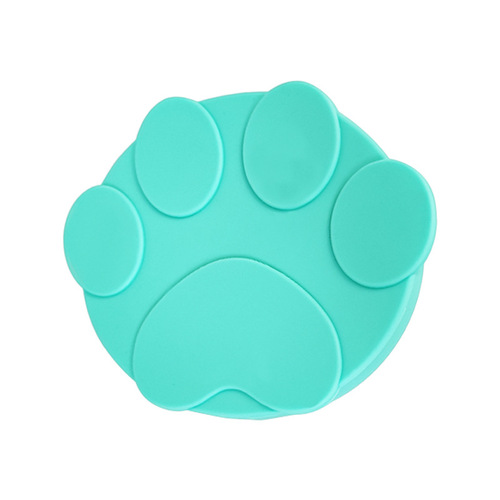 Pet cat can lid, universal sealing lid, feeding spoon, silicone lid, fresh-keeping lid, dog and cat sealing lid, food spoon