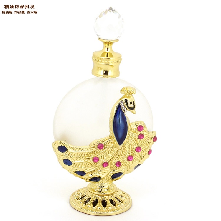 En stock árabe botella de perfume de estilo de Dubai botella vacía botella de perfume botella de aceite esencial botella de aromaterapia proveedor transfronterizo
