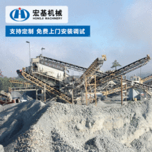 供应新型砂石鹅卵石碎石机 矿石破碎设备 多功能制砂机整套设备