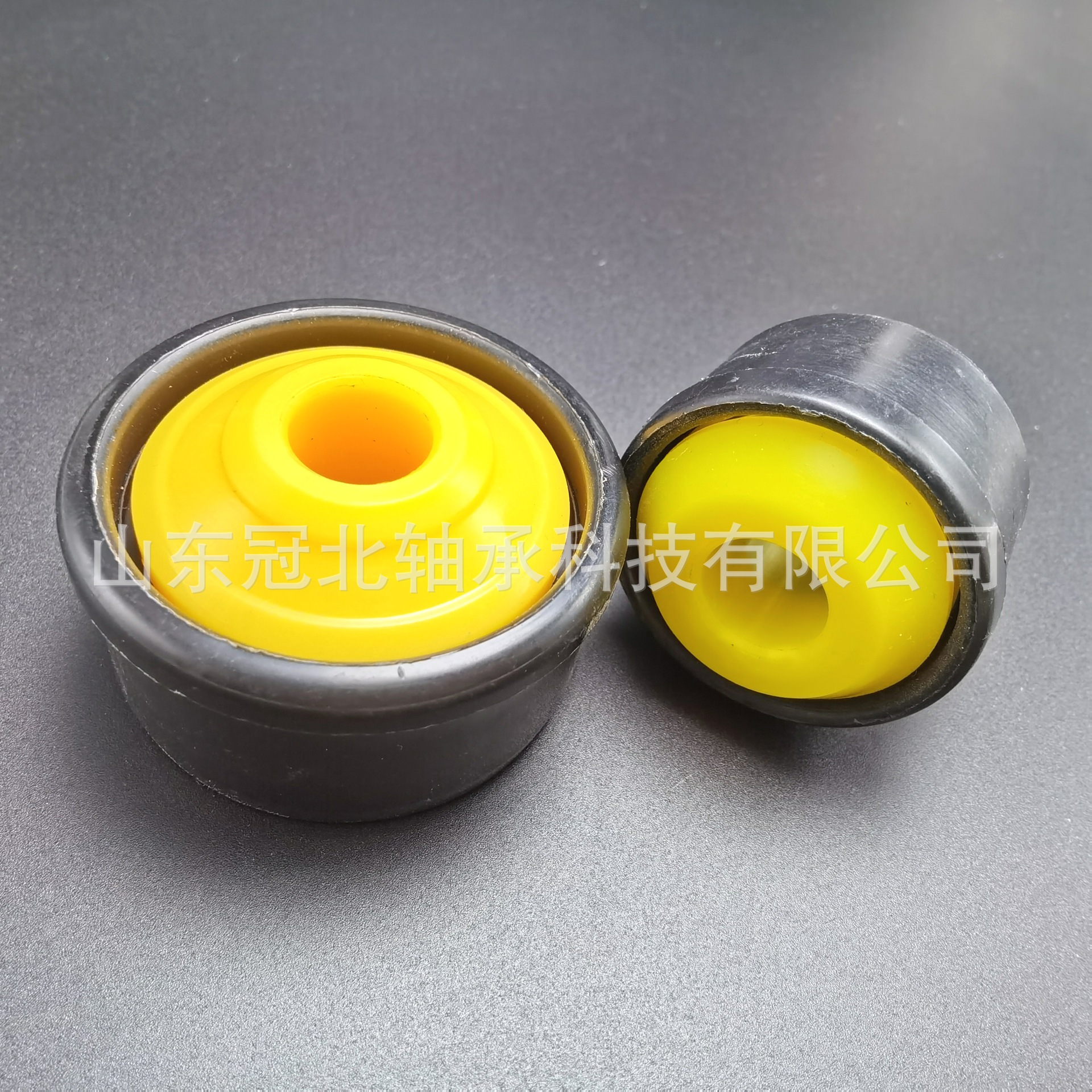 塑料尼龙滚筒塑座输送设备轴承流水线无动力托辊轴承辊筒轴承盖