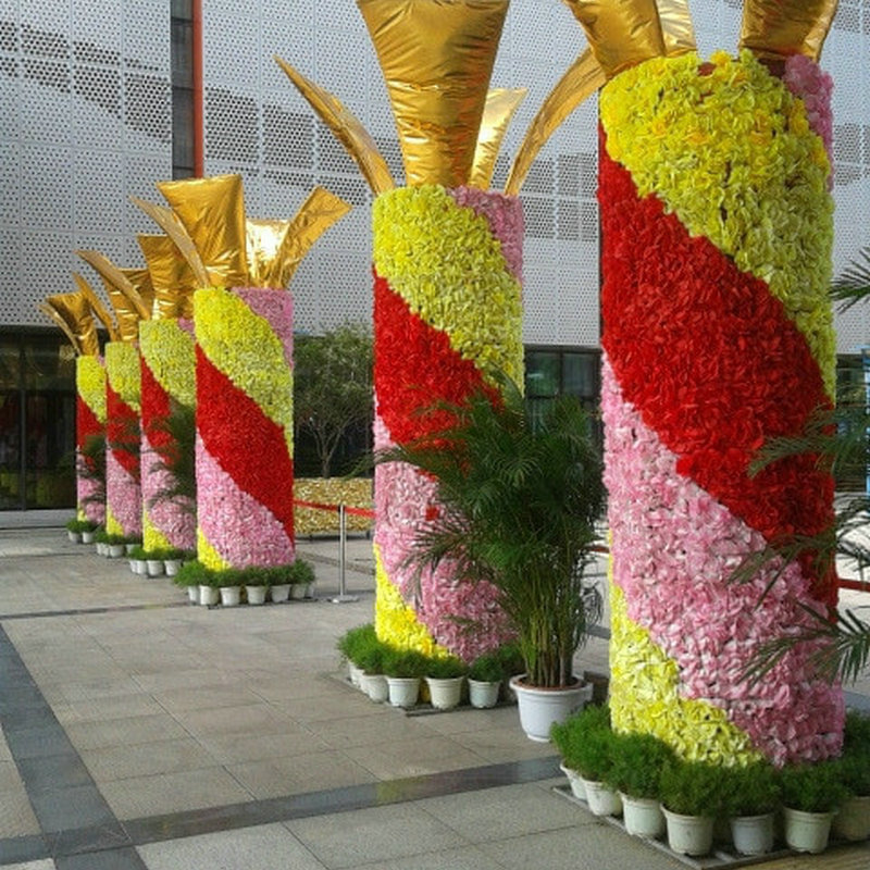 闽清庆典花柱拱门、展览花柱拱门、游乐场花柱拱门等出租、销售