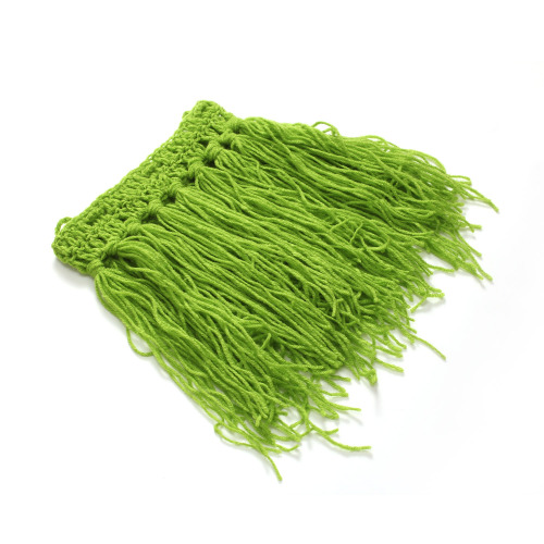 Cross-border hot-selling newborn baby photography clothing, versatile baby photo props for 100 days, hand-knitted grass skirt