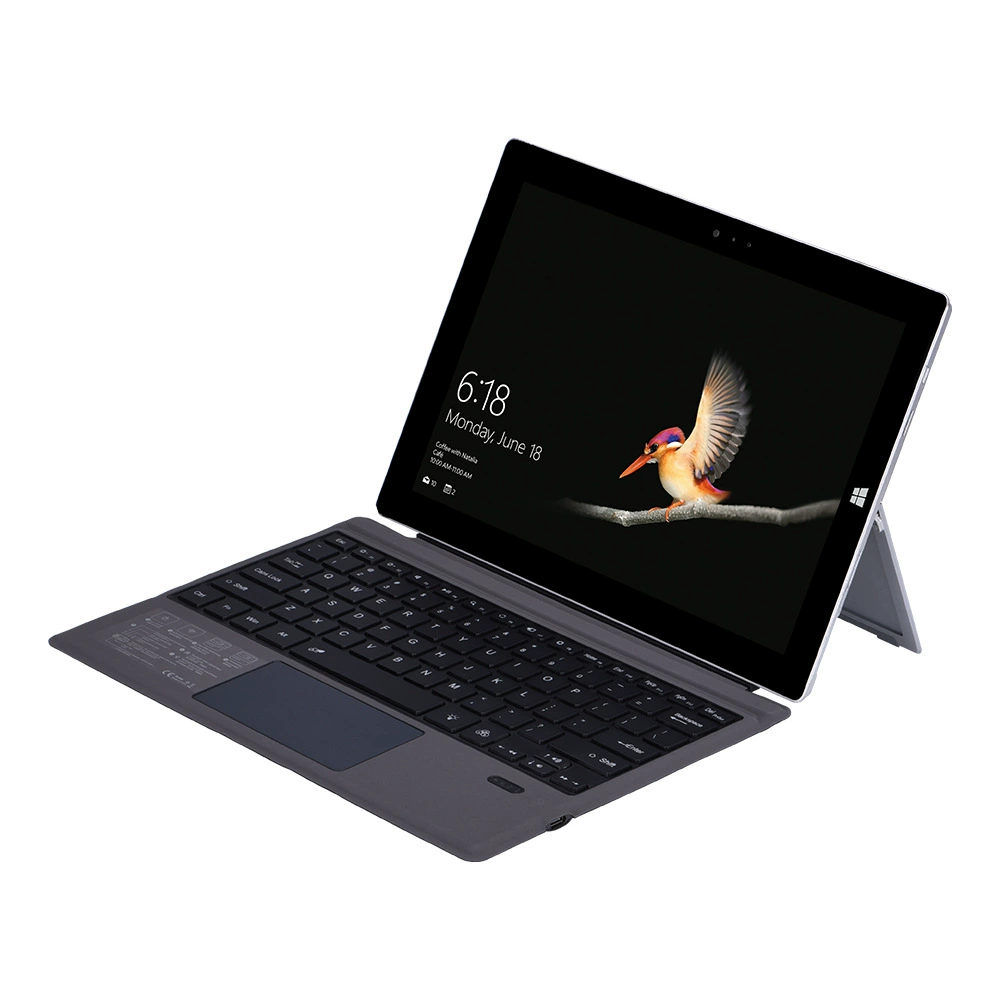 Кейс для Bluetooth клавиатуры (Microsoft) Surface Pro/Go, подсветка, беспроводной, батарея 350 мАч